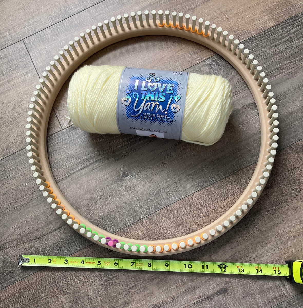 Loom Knit ePattern Baby Blocks Blanket CinDWood Looms