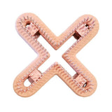 1/4" 112 peg Universal Mini X Sock Knitting Loom Tan