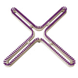 CinDWood X Pre-Order: 7/16" 200 peg XLG X Loom Purple Looms