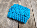 Loom Knit ePattern: Chubby Cable Cup Cozy