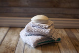 Janae Yagi Loom Knit ePattern: Soap and Exfoliation set Pattern