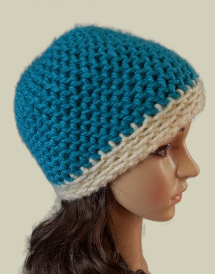 Hat Not Hate Bundle: 5/8 Universal Hat Loom (1x1 Blue +Tan) + Blue