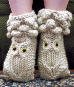 owl booties