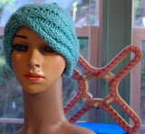 Scarlett Royale ePattern: Twist Brim Loom Knit Hat Pattern