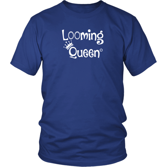 teelaunch CinDWood Looming Queen Unisex Shirt Loom Knitting Swag District Unisex Shirt / Royal Blue / S Looming Swag