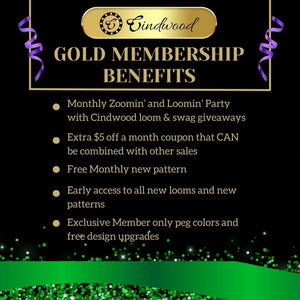 CinDWood Crafts Cindwood Gold Membership Club- Monthly Membership