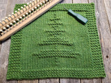 CinDWood Looms Loom Knit epattern: Aspen Fir Tree Square ePattern