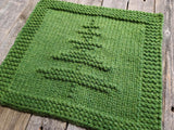 CinDWood Looms Loom Knit epattern: Aspen Fir Tree Square ePattern