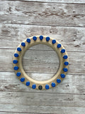Clearance Clearance: 5/8" 24 peg Preemie Hat/Adult Slipper Knitting Loom 2-5 lbs Cindwood Original Peg Style Blue Clearance