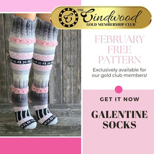 Janae Yagi Loom Knit ePattern: Galantine Socks Patterns
