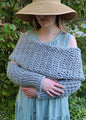 Loom Knit ePattern: Jumbo Jumper Shrug Wrap
