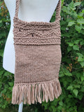 Janae Yagi Loom Knit ePattern: Just Vibes Tote Bag Pattern