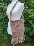 Janae Yagi Loom Knit ePattern: Just Vibes Tote Bag Pattern