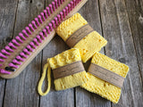 Janae Yagi Loom Knit ePattern: Lace Bath and Kitchen Set ePattern