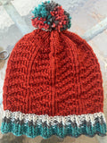 Kamalkknits Loom Knit ePattern: Pumpkin Pie Beanie