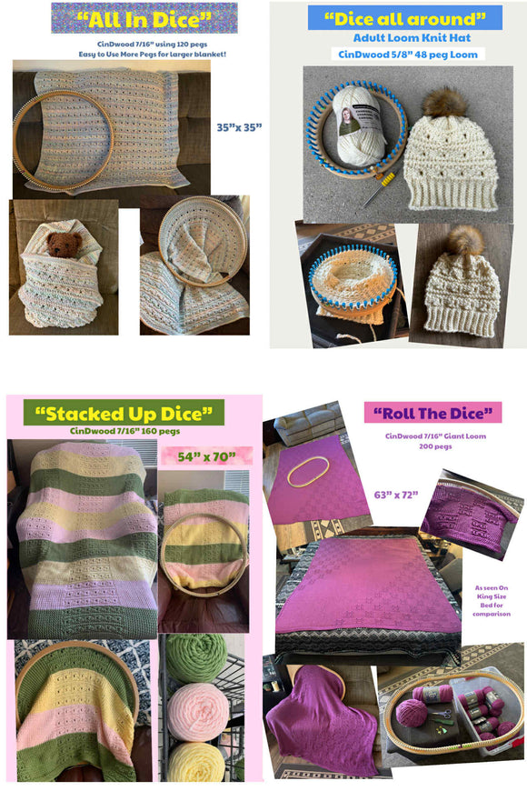 Laurie Schue eBook: Dice Stitch Ebook ePattern