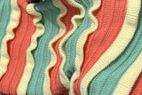 Laurie Schue Loom Knit epattern: Laurie's Crazy Ruffle Blanket Pattern