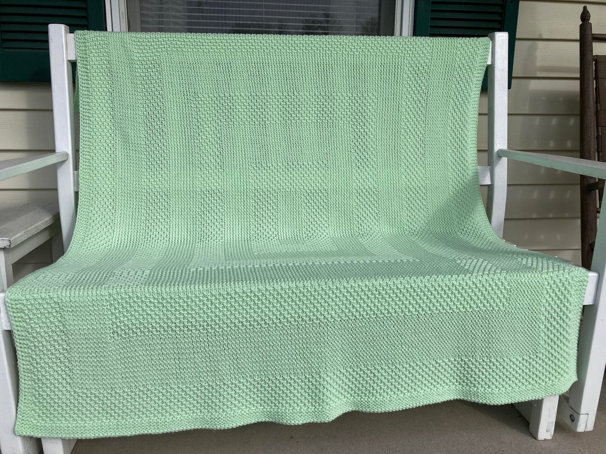 Loom Knit ePattern: Linen Squared Afghan – CinDWood Looms