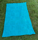 Laurie Schue Loom knit epattern: Musical Squares Afghan Pattern