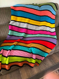 Laurie Schue Loom Knit ePattern: Not So Scrappy Scrap Blanket ePattern