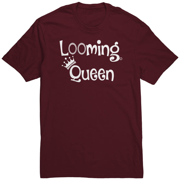 teelaunch CinDWood Looming Queen Unisex Shirt Loom Knitting Swag Maroon / S / District Unisex Shirt Looming Swag