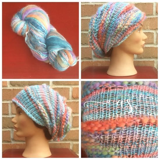 sunset slouch hat and cowl 1