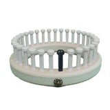 1/2" 33 peg Preemie Hat Knitting Loom 3-6 lbs Tan