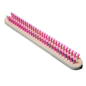 1/2" 60 pegs 15" Narrow Scarf Knitting Loom Pink
