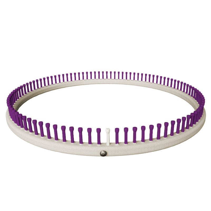 3 4 80 Pegs 20 Large Round Afghan Knitting Loom CinDWood Looms 3 4 80 pegs 20 large round afghan knitting loom cindwood looms