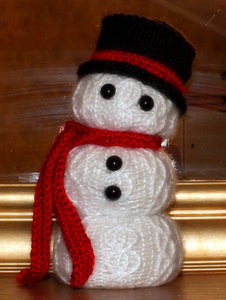 CinDWood Looms ePattern: Scented Cabled Snowman