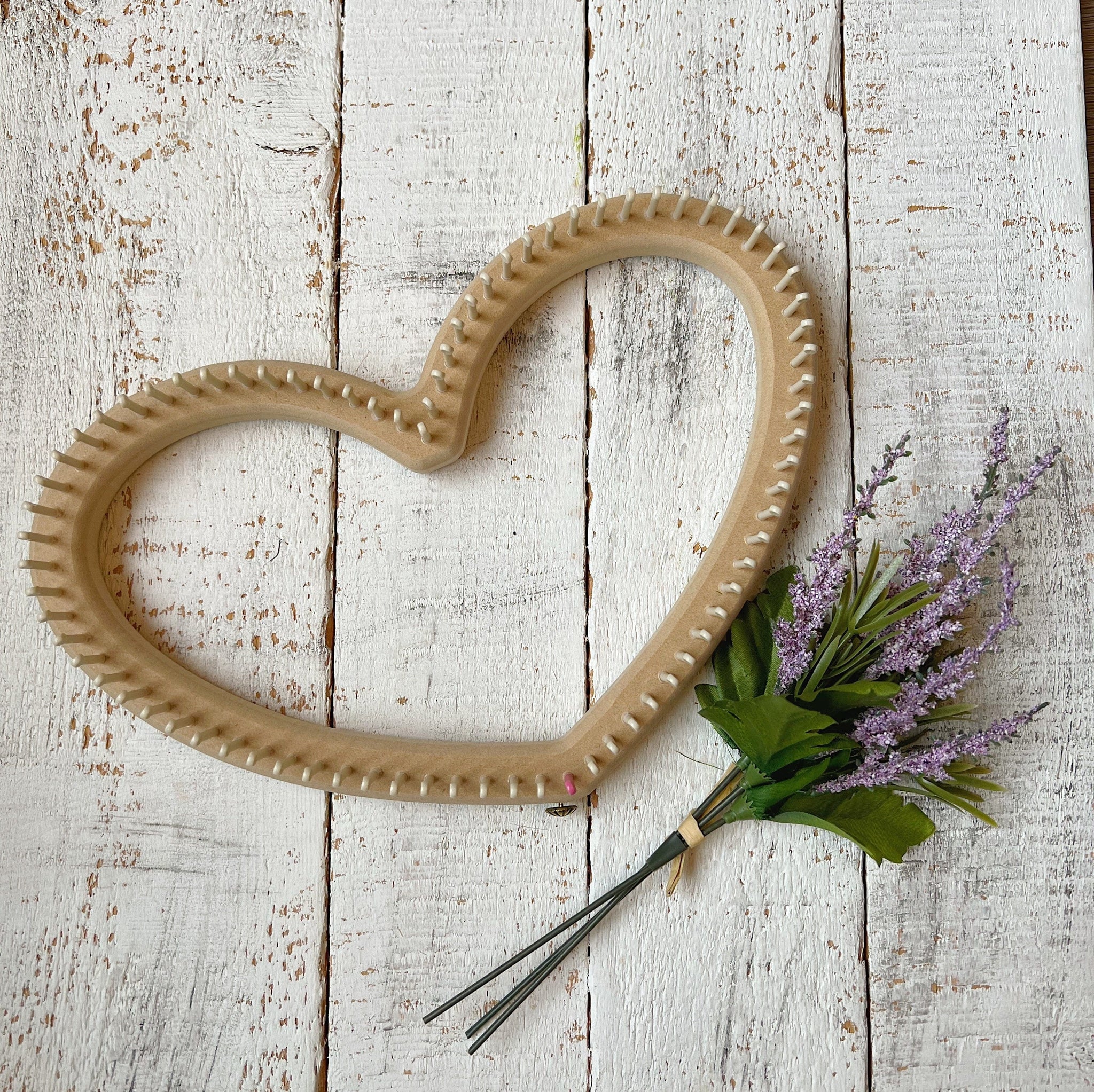 Heart Shape Adult Hat Looms – CinDWood Looms
