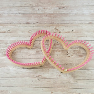 Heart Shape Adult Hat Looms – CinDWood Looms