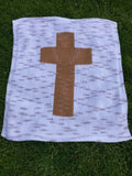 CinDWood Looms Loom Knit ePattern: The Holy Cross Christening Blanket/Lapghan