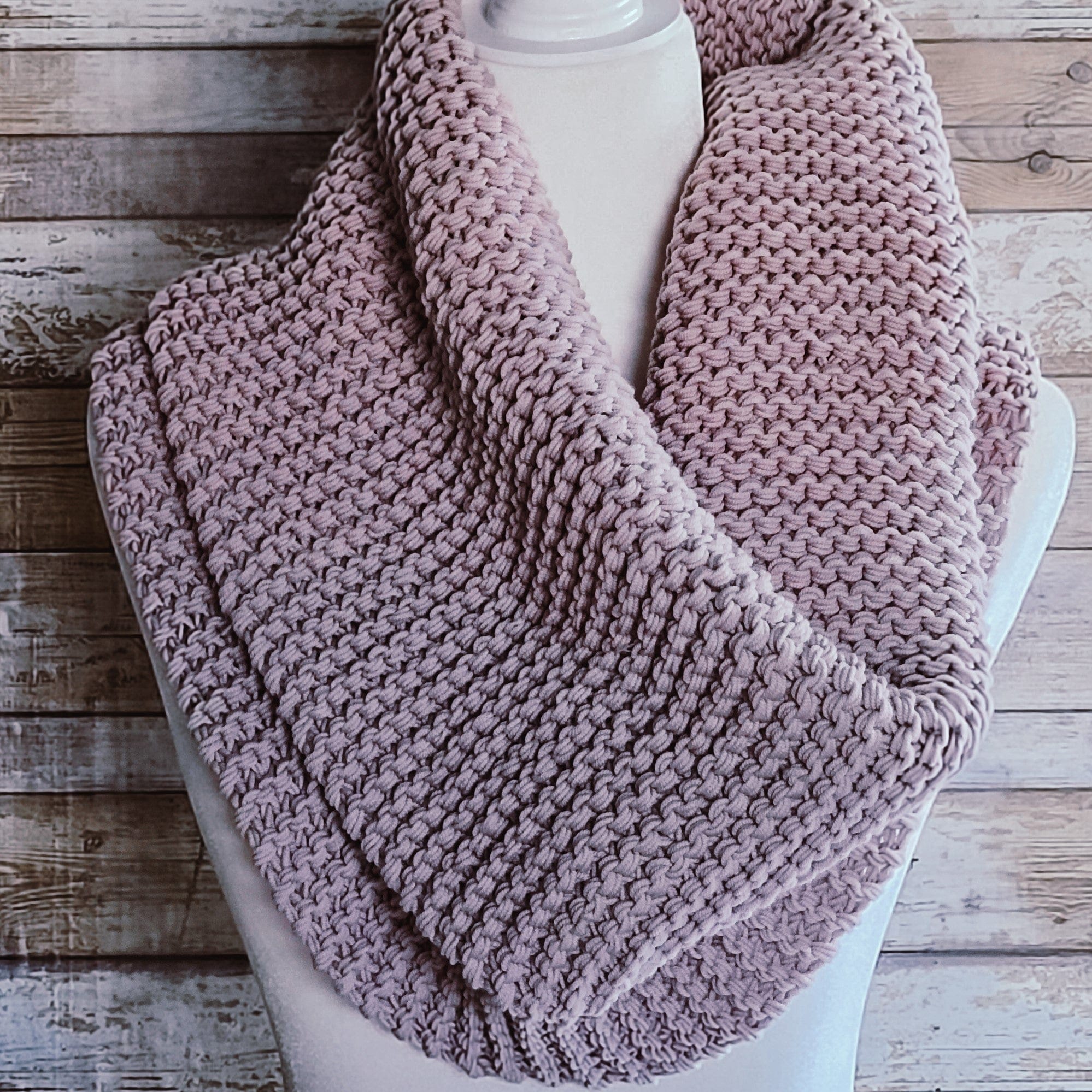 Cowl How To Make An Infinity Scarf On A Loom Homespun Yarn Scarf