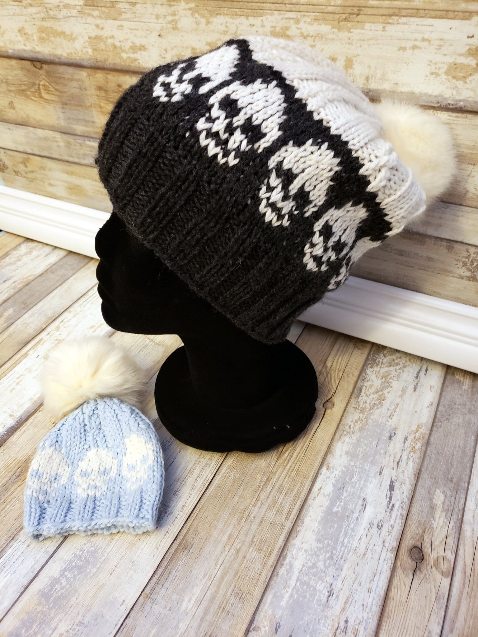 ePattern: Twist Brim Loom Knit Hat
