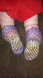 garter eyelet baby socks pic 3