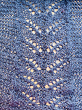 Kamalkknits Loom Knit ePattern: Fern Leaf Lace Pattern