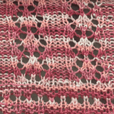 Kamalkknits Loom Knit ePattern: Flamingo Wrap Pattern