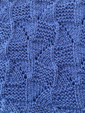 Kamalkknits Loom Knit ePattern: Geometric Baby Blanket Pattern