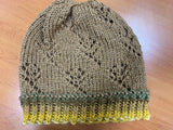 Kamalkknits Loom Knit ePattern: Paisley Hat Pattern