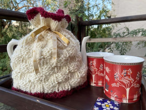 Kamalkknits Loom Knit ePattern: Tea Cozy (Tea Pot Cover) Patterns
