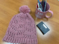 Loom Knit ePattern: Tilted Squares Hat