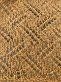 Kamalkknits Loom Knit ePattern: Wheat Stalk Lace Shawl/Stole Pattern