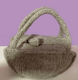Kera Weiserbs Loom Knit ePattern: Half Moon Felted Handbag Pattern