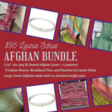 Laurie Schue Bundle Laurie Schue 7/16" 160 Peg Tan Large Afghan Bundle (Loom+3 epatterns) On Sale