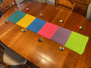 Laurie Schue Loom Knit ePattern: Easter Table Runner Patterns