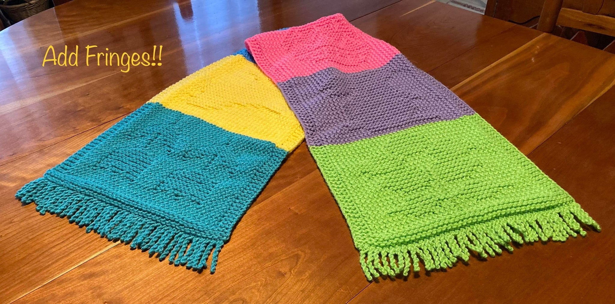 Loom Knit ePattern: Grandma's Favorite Dish Cloth – CinDWood Looms