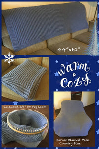 Mr. Woodhouse' Afghan Loom Knit