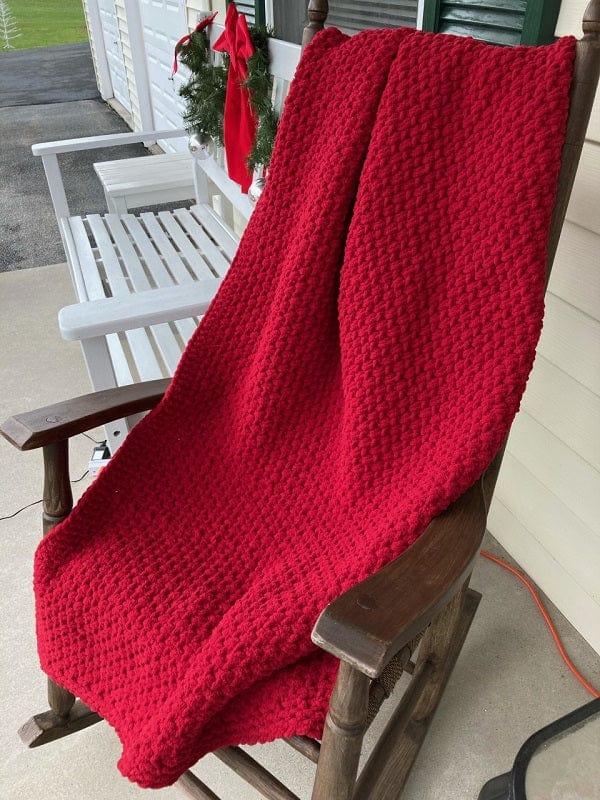 Loom Knit ePattern: Lapghan/Tree Skirt – CinDWood Looms