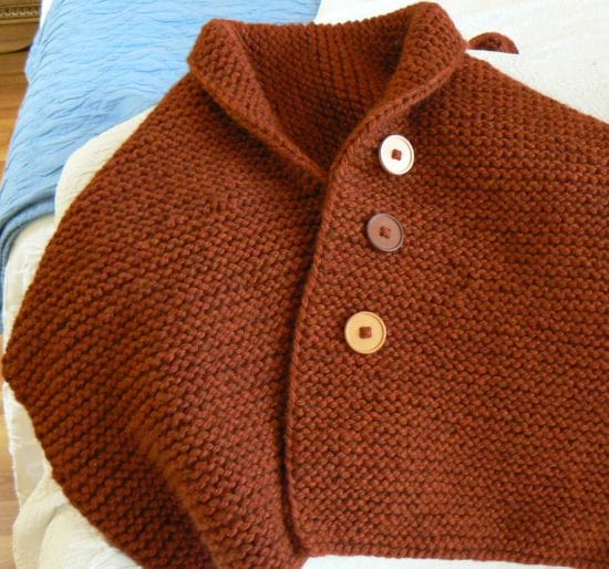 Sweater Shawl 2